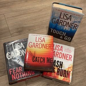 Lisa Gardner | Thriller Fiction Novels - Set of 4 | Hardcover